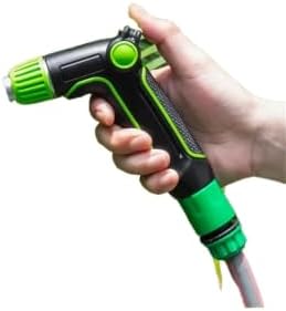 Hose Nozzle, Metal High Pressure Hose Nozzle with 4 Spray Patterns - Image 2