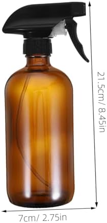 2 Pack 500ml Refillable Glass Spray Bottles for Plants - Image 2