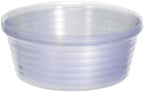 10IN Plant Pot Saucer [10PCS] - Round Deepened Flower Drip Tray Use for Indoor Outdoor Garden Potted Plants - [Clear] Plastic Plant Saucer by Unknown
