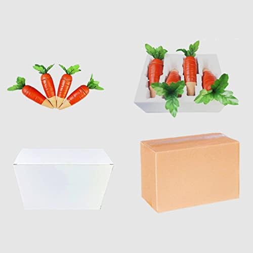 4pcs Easter Carrot Watering Globes Spikes Terracotta Plant Automatic Waterer Irrigation Drippers Automatic Stakes - Image 4