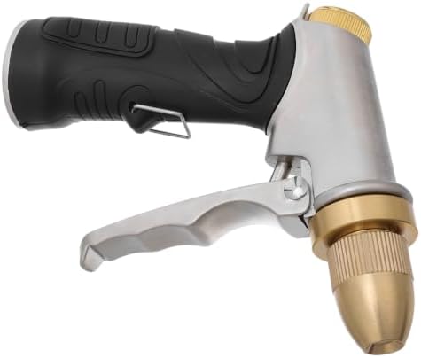 Heavy Duty Metal Hose Sprayer Nozzle with 3/4 Thread Adjustable Patterns by ORFOFE