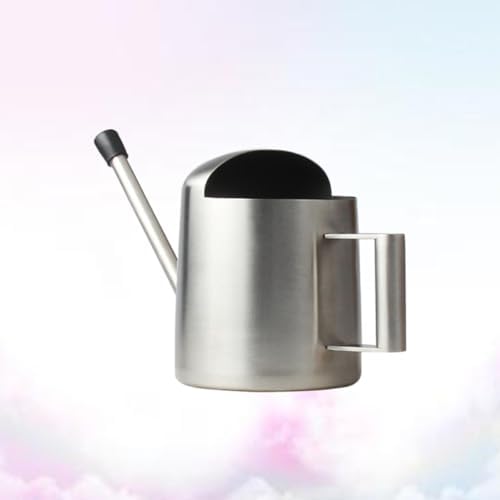 Toddmomy Stainless Steel Watering Can with Long Spout, Succulent Watering Device for Indoor and Outdoor Plants, Metal Flower Gardening Tool for Home and Garden Use - Image 2