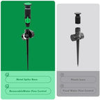 RESTMO Above Ground Sprinkler System,Irrigation Sprinklers for Yard,Green - Image 5