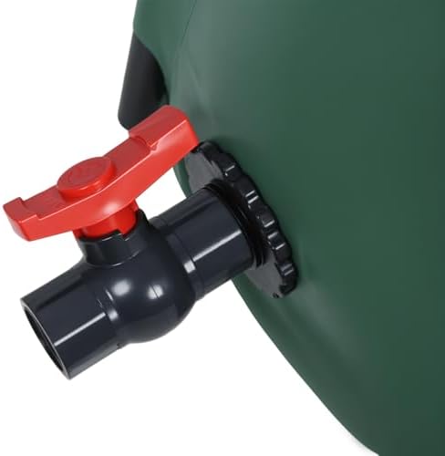 100 Gallon Collapsible Rain Barrel, Portable Rainwater Collection System with Spigot, Filter & Overflow Kit, Outdoor Gutter Downspout Water Storage Tank 100 - Image 7