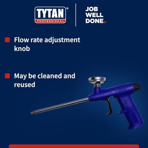 Eco Gun Foam Spray Applicator Gun, PU Insulating Foam Applicator Gun for Precise Dispensing, Heavy-Duty Professional Foam Gun for Construction and Home Improvement - Image 4