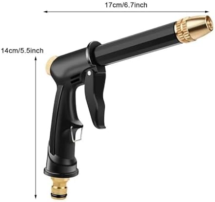 1/3/5pcs High Pressure Water Gun Garden Watering Hose Nozzle Sprinkler Foam Jug Faucet Joint Quick Connector - Image 5