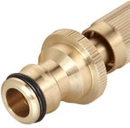 1pcs Heavy Duty Brass Water Spray Gun, Adjustable High Pressure Garden Hose Nozzle(Quick Connector 12) - Image 6