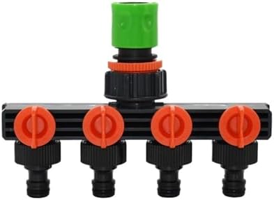 Hoses Connector Garden Hose Distributor 4-Way Faucet Hose Water Distributor Faucet Connector G1/2 G3/4 G11PCS(C-2) - Image 5