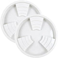 Bottom Watering Tray with Concealed Casters, Plant Pot Tray, 2 Pcs by Unknown