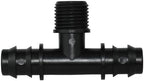 4PCS 1/2" 3/4" Threaded 16 20 25MM PE Hose Barb Tee Connector Adapter Tubing Joints Garden Drip Irrigation Coupling Repair(KSL01-296-4PCS) by Unknown