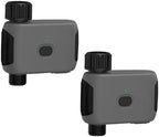 Watering Timers, Bluetooth Garden Water Timers Rain Delay Programmable Automatic Sprinkler Drip Irrigation Valve for Garden Hose(2Pcs) by Unknown