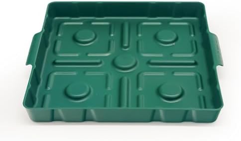 Vego garden Bottom Watering Trays Plant Growing Trays for Seedlings, 10" x 10" Seedling Trays, 4 Pack by Unknown