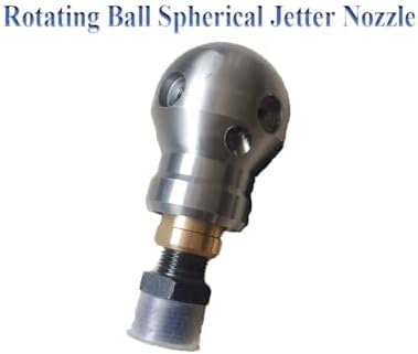 3/8 Rotating Sewer Nozzle, Stainless Steel, 360° Jet - Image 6