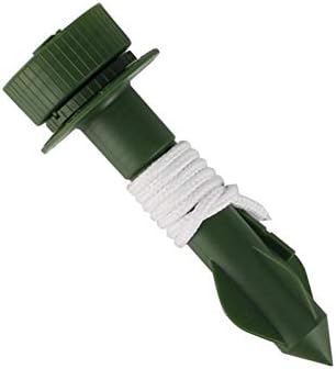 Garden Lawn Sprinkler Irrigation System Automatic Plant Automatic Watering Device Soil Moisturizing Dripper Garden Plant Watering and Fertilizing Tool Watering Artifact 2 Pieces (Color : Gre by Lrjskwzc