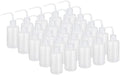 PATIKIL 30pcs 250ml Wash Bottle Plastic Squeeze Bottle Narrow Mouth Clear by PATIKIL