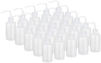 PATIKIL 30pcs 250ml Wash Bottle Plastic Squeeze Bottle Narrow Mouth Clear by PATIKIL