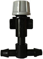 Garden Lawn Sprinkler Irrigation System 10Pcs Plastic Atomizing Nozzle with T-Connector for Greenhouse Micro-Irrigation Watering Sprayer Head - Image 2