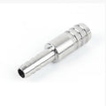 Hose Connector 10pcs 304 Stainless Steel 2 Way Barbed Pipe Fitting Reducer Straight Connector Pagoda Joint Hose Barb, for Home Garden Hose Connectors Accessories(10mm - 14mm) by Unknown