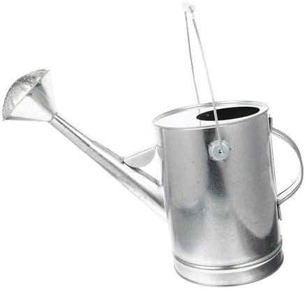 ORFOFE Galvanized Iron Watering Can Vintage Style Household Pot for Indoor Outdoor Plants Precise Pour No Spill Garden Tool for Flowers and Succulents by ORFOFE