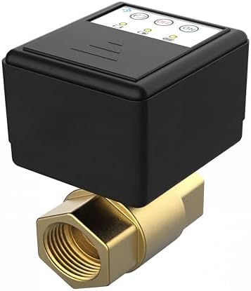 VAW Smart Wireless Shut-Off Valve for Leak Detection Systems, Battery Powered Full-Port Electric Ball Valve, 5-Year Standby, One-Touch Operation(Valve(1/2')) by Unknown