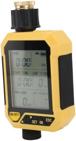 Pissente Sprinkler Timer, Programmable Water Timer with Rain Sensor, Multiple Settings for Garden Lawn Irrigation - Image 3