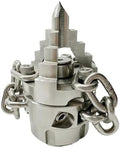 G1/2 SS Heavy Root Cutter Nozzle Kit for Sewer Dredging by Unknown