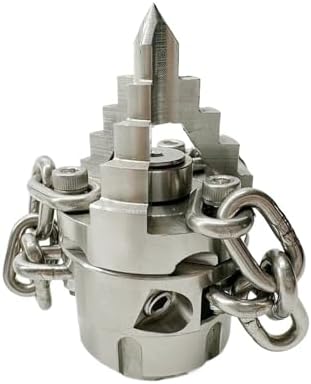 G1/2 SS Heavy Root Cutter Nozzle Kit for Sewer Dredging by Unknown