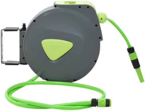 Retractable Water Hose Reel, Wall Mounted Garden Irrigation Tool - Image 2