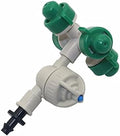 Garden Plumbing Adapter 20 Pcs Fogger and Cross Misting Sprinkler with Anti-drip and 1/4 Inch Single Barb Connector Hanging Sprinkler Garden Irrigation by XINHUIPART