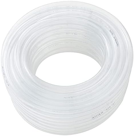 DAVCO 5/8" ID x 100ft Clear Vinyl Tubing, Low Pressure Flexible PVC Tubing, Heavy Duty UV Chemical Resistant Lightweight Plastic Vinyl Hose, BPA Free and Non Toxic by DAVCO