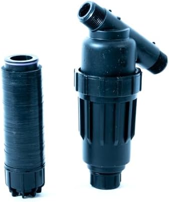 DIG P30-150D 3/4" MPT All-Purpose Heavy Duty Inline Y Filter with 150 Mesh Disc Element (Black Color) for Drip Irrigation, Micro Sprinklers, and Greenhouse Operation - Image 2