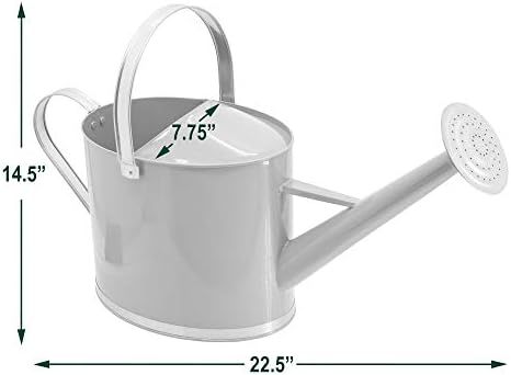 Arcadia Garden Products WC18 Chic Watering Can, Indoor and Outdoor, Easy Pour, Gift, 1.8 gal, Purple - Image 6