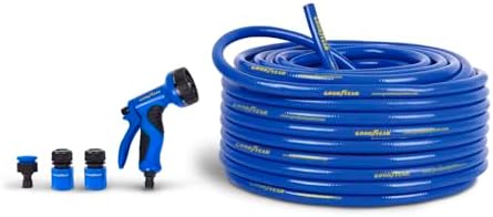 Goodyear m Garden Hose, Blue, PVC 25 metros by Goodyear