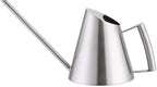 Mini Watering Can Made of Stainless Steel, Modern, 400 Ml, Long Spout, Brushed, Silver-Colored, for Home and Office by Unknown