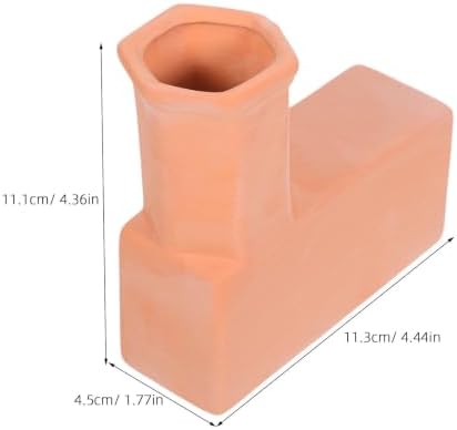 UKCOCO Terracotta Self Watering Spikes for Plants, Brown Automatic Waterers - Image 2