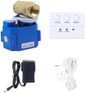 E-SDS 1 in Water Leak Detector with Shutoff Valve, Sensors and Sounds Alarm by E-SDS