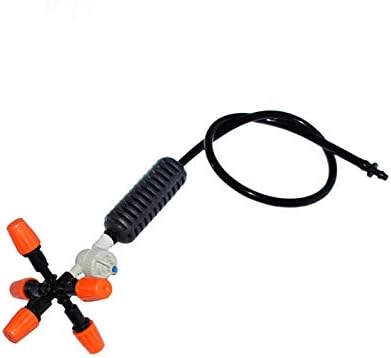 Garden Sprinkler Cross Anti-drip Mist Nozzle Connector Atomizing Irrigation - Image 5