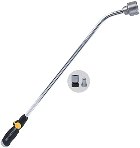Melnor RelaxGrip 33 In Watering Wand: GentleRain Head, 1,004 Spray Holes by Melnor