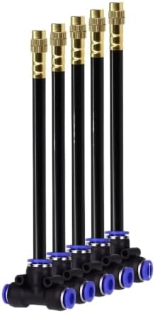 pureza 10pcs Brass Misting Nozzle Atomization Sprayer for Garden Irrigation by Unknown