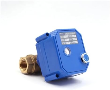 CWX-25S Electric Brass Ball Valve Motorized Ball Valve with Manual Water Valve DN15 DN20 DN25 DC3-6v ADC12V ADC24V AC220v - Image 2