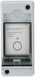 40A Smart Switch Timer, 2P 40A Programmable Digital Remote Control Circuit Breaker with Box, and Control, Pool Water Heater Timer for Smart Home by oreilet