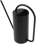 1500ml Stainless Steel Plants Watering Can, Sturdy Rust Proof Long Spout Watering Kettle Pot, Large Capacity Gardening Supplies, Elegant Design for Indoor and Outdoor Use (Black) by Fesjoy