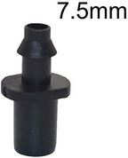 Hose Connector 1/4" Single Barb Straight Hose Connector Garden Drip Irrigation Fittings Quick Coupling Pipe Connector 6 mm/7.5 mm 500 Pcs (Color : 7.5 mm Interface, Diameter : 1/4'') - Image 2