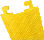 Cable Protector Ramp 3PCS Cable Cover Cord Hose Protective Ramp Heavy Duty Wire Extension Cord Garden Water Hose Traffic Driveway Rubber Speed Bump - Image 5