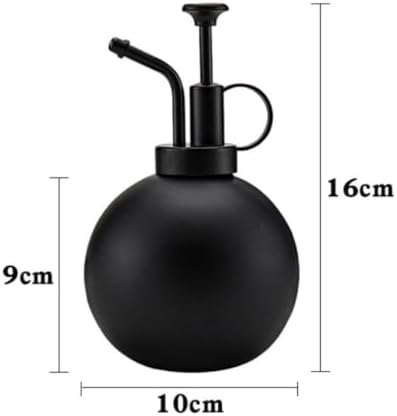 Ml Black Stainless Steel Plant Mister Spray Bottle for Gardening - Image 7