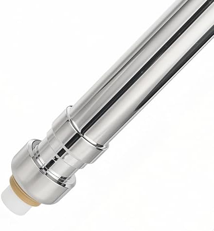Frost Free Sillcock 4 Inch with Vacuum Breaker - Push Fit Connection - Lead-Free Brass Outdoor Faucet, Anti-Siphon Freeze Proof Hose Bibb, Tool-Free Installation for PEX/Copper/CPVC - Image 5