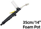 Garden Sprinkler Hydro High Pressure Power Washer Water Gun Hose Nozzle Spray with Foam Pot Car Wash Cleaning - Image 2