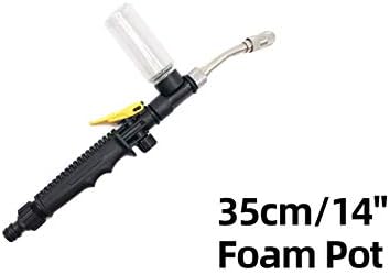 Garden Sprinkler Hydro High Pressure Power Washer Water Gun Hose Nozzle Spray with Foam Pot Car Wash Cleaning - Image 2