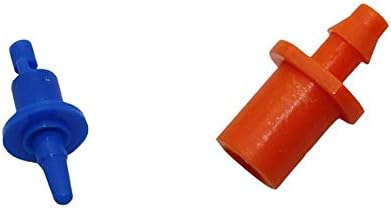 Garden Sprinkler 1/4" Micro Sprinkler for The Garden Greenhouse Irrigation Spray Nozzles Micro Irrigation Refraction System Misting 100 Pcs (Color : Green) - Image 6