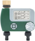 Irrigation Controller Temporizador De Riego Temporizadores Automáticos Programables A Batería for Jardín Controlador Digital for Manguera Y Grifo Con 2 Salidas para Jardines(Plastic Connectors) by Unknown